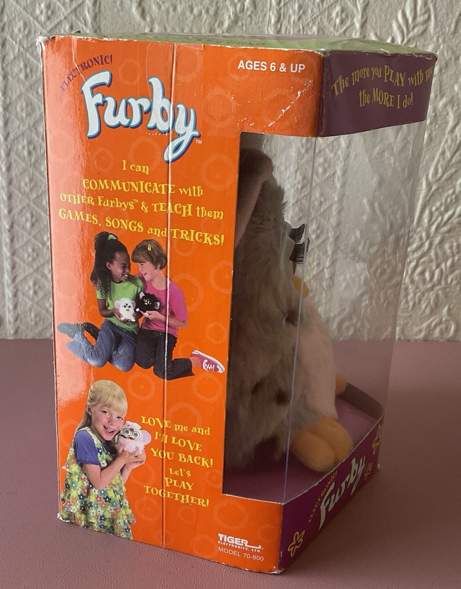 First Edition Original Electronic 1998 Furby 70-800 Tiger