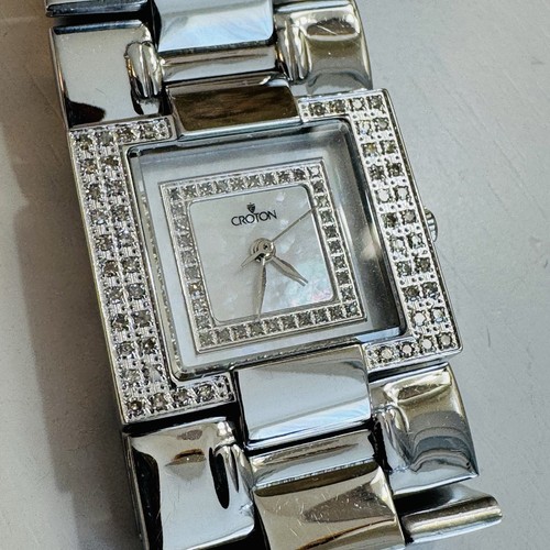 Croton Diamond Bezel Watch