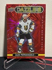 2021-22 Upper Deck Series 1 Hockey ALEX PIETRANGELO #DZ-46 DAZZLERS RED SP