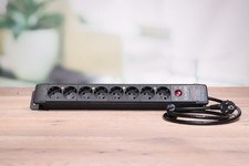 HMS Energia 8-fach Netzleiste Stromleiste. Power bar cable 1x 100cm