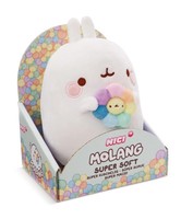 Nici 61165 Kuscheltier Molang Mit Regenbogenblume 24Cm In | Molang | 61165