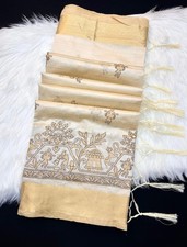 Designer Sari Bollywood Bridal Silk Saree Blouse South Indian Ethnic Ready made