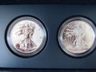 2013 2 Coin ASE Enhanced & Reverse Proof Set From the W Mint in OGP
