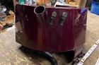 Wrap Around OIl Tank Harley Custom chopper Shovelhead Evo Softail Electric Start