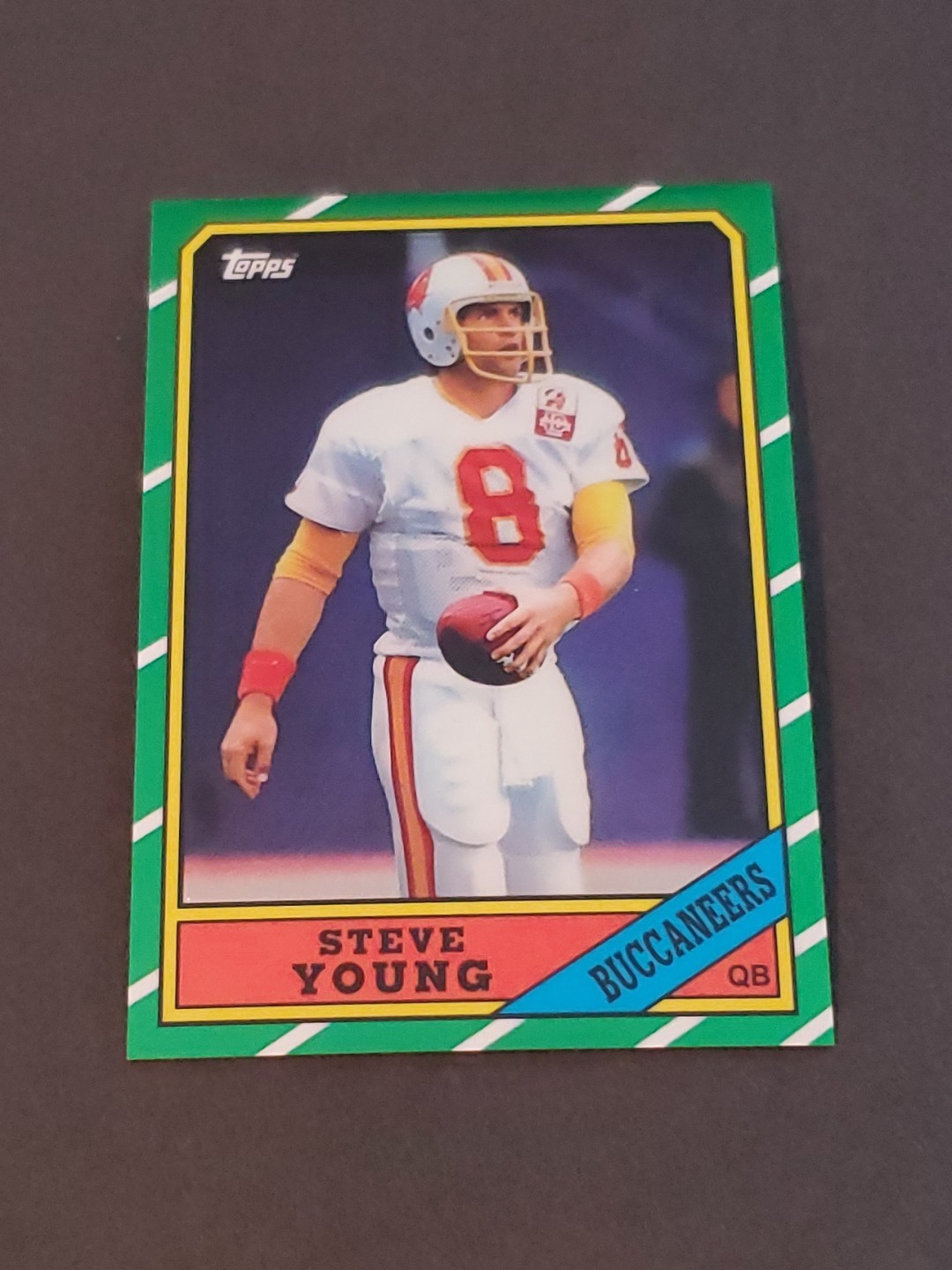 Steve Young 2012 Topps Chrome Rookie Reprint 1986 Topps Tampa Bay Buccaneers