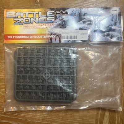 Battle zones Modular Plastic Sci-Fi Scenery Connector Booster Pack