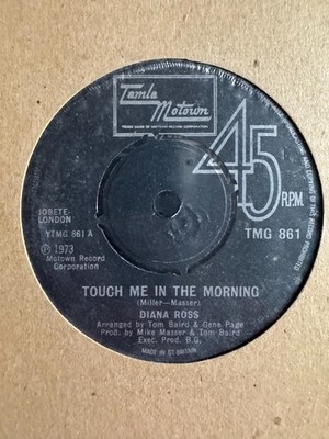 Diana Ross - Touch Me In The Morning - 1973 UK motown soul 7'' vinyl record