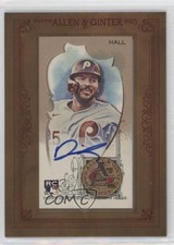 2023 Topps Allen & Ginter Framed Mini Auto Darick Hall #MA-DHA Auto 0h1