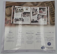 Creative Memories 12x12 Album Refill Pages White 2004 New In Package