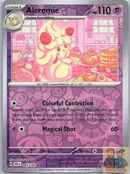 Alcremie 065/142 Stellar Crown Reverse Holo Rare