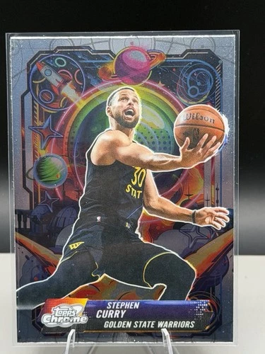 2025 Topps Cosmic Chrome Stephen Curry Base (RAW)