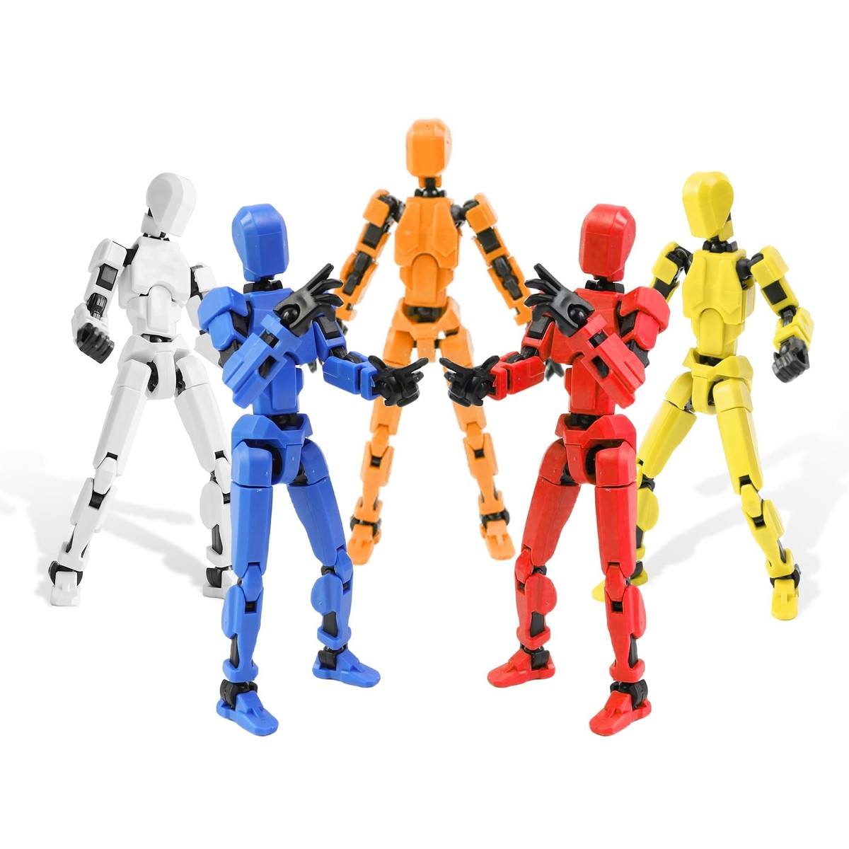 Titan 13 3D Multi-Jointed Movable Lucky 13 T13 Action Figure Toy
