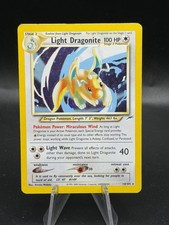 Pokemon TCG Light Dragonite 14/105 Neo Destiny Holo Rare 100 HP English MP LG3 on eBay