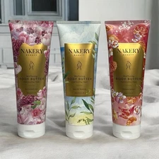 Nakery Beauty 3pc Crepe Smoothing & Tightening Body Butter Collection Set of 3