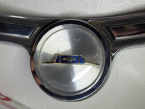 1963 Chevrolet Belair Caprice Steering Wheel Horn Ring OEM GM 3822914 Nice Used - Picture 3 of 7