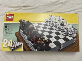 2017 Lego 2-in-1 Chess & Checkers #40174 Set 1450 pcs Retired 100% Comp Insts