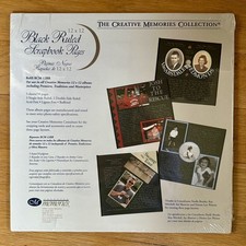 Creative Memories 12 x 12 Black Ruled Refill Pages SEALED Old Style