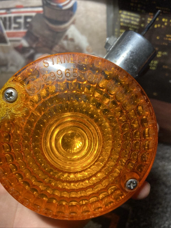 Honda CB650 1981 intermitentes cromados intermitentes direccionales Foto 3 de 4