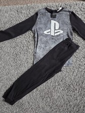 Boys H&M PlayStation Pyjamas Size 10-12 Years 10-11 11-12