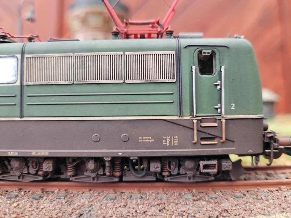 Piko H0 DB BR 151 AC Voll Sound Mfx 51317 gealtert - Bild 3 von 4