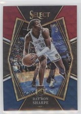 2021-22 Panini Select Premier Level Tri-Color Prizm Day'Ron Sharpe #128 fm0