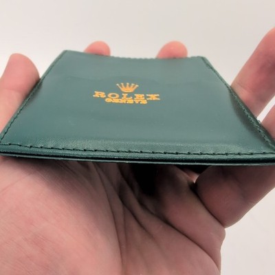 Rolex Green Card Holder 0101.40.34 | eBay