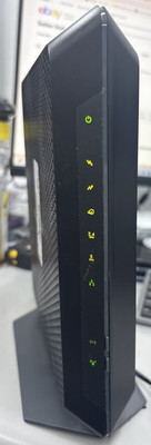 NETGEAR Nighthawk AC1900 C7000V2 Wi Fi Cable Modem Router (No Power Cord) UNTEST