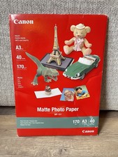 Canon MP-101 A3 Matte Photo Paper - 40 Sheets