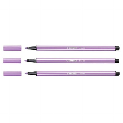 STABILO Pen 68 Premium Felt-Tip Pen Single Pen Lilac
