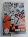Aaron Judge Autographed Card 2026 Topps Celebration Hand Signed Card.