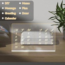 Luminous Drawing Board For Children Graffiti Erasable LED A Fluorescent I4V5