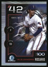 2025 Bowman Chrome Bowman Scouts Top 100 Alejandro Rosario #BTP-42 Baseball Card