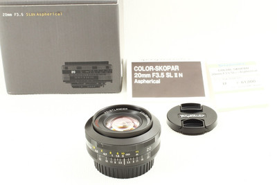 Voigtlander COLOR-SKOPAR 20mm F3.5 SL�cAsph Canon EF Canon a-5678