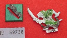 Games Workshop Citadel C22 Skaven Clan Moulder Beastmaster Pack Master 1987 GW
