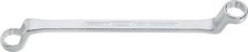 HAZET 63020X22 Double-Ended Box Wrench (75° Deep Offset), 20 x 22mm