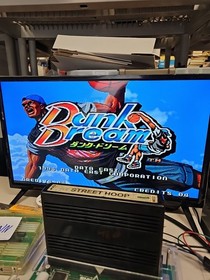 US Seller- Dunk Dream Street Hoop Neo Geo MVS Authentic Tested & Working