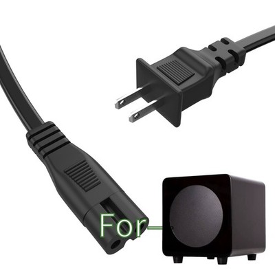 AC Power Cord Cable For Kanto SUB6GB SUB6 SUB8GB SUB8 Powered Subwoofer Speaker