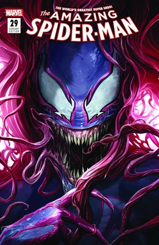 AMAZING SPIDER-MAN #29 MARY JANE VENOM FRANCESCO MATTINA EXCLUSIVE SPIDERMAN 1
