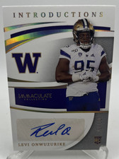 2021 Immaculate Collegiate Levi Onwuzurike Auto /10