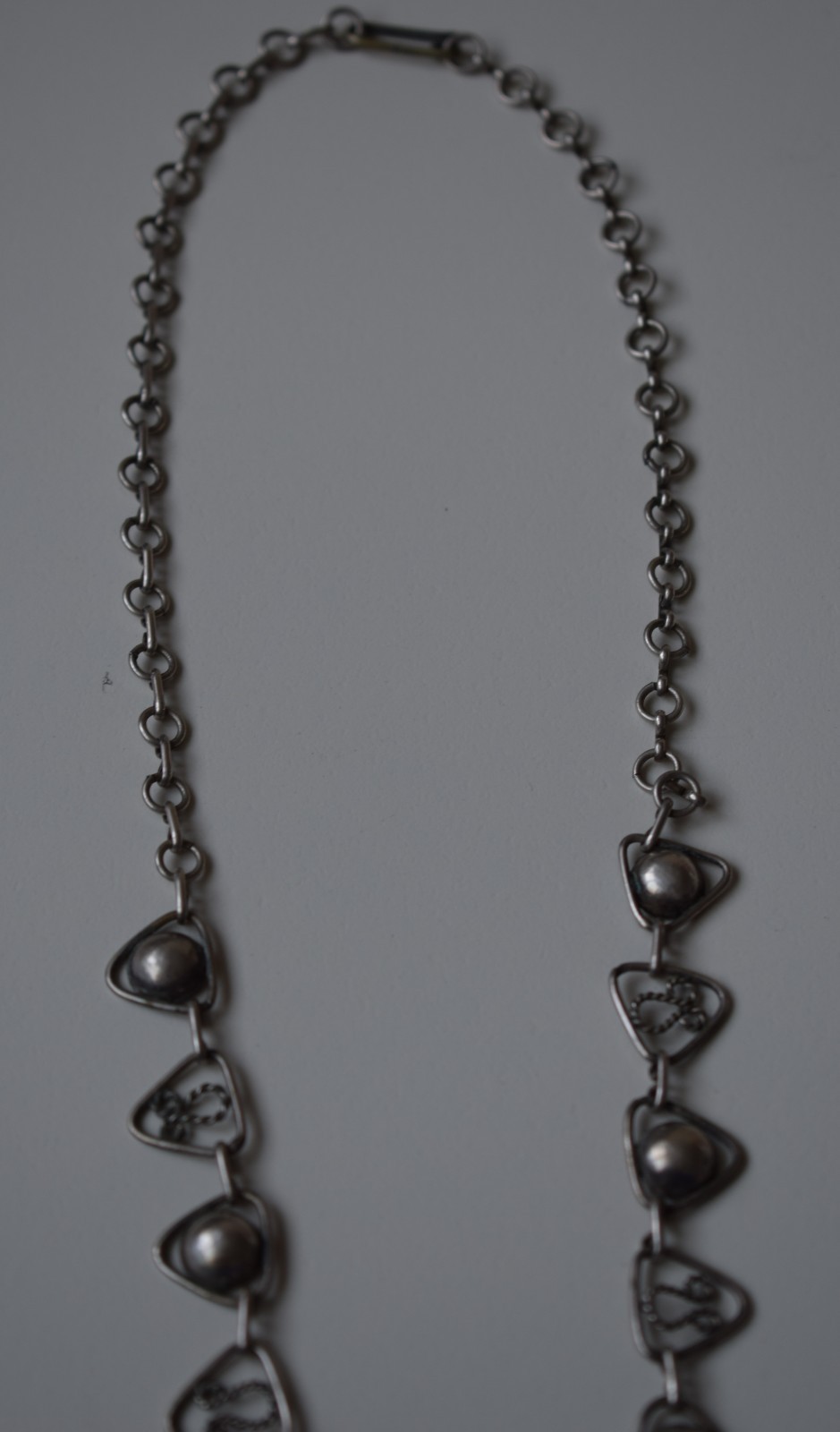 Necklace silver-handcrafted 900 silver image 8