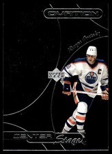 1999-00 Upper Deck Ovation Center Stage Wayne Gretzky Edmonton Oilers #CS1