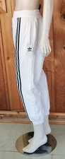 Adidas Women's Originals SweatPants 70's 3S Retro Joggers Siz L Pants 100 Cotton