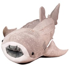 Gray Whale Shark Stuffed Animal 19.5 Inch Cuddly Whale Shark Plushie Shark ...