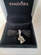 Genuine Pandora Happy Birthday 21st Dangle Charm P2 S925 ALE