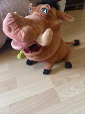 Disney Lion King Pumbaa Plush Toy 14” Disney Parks