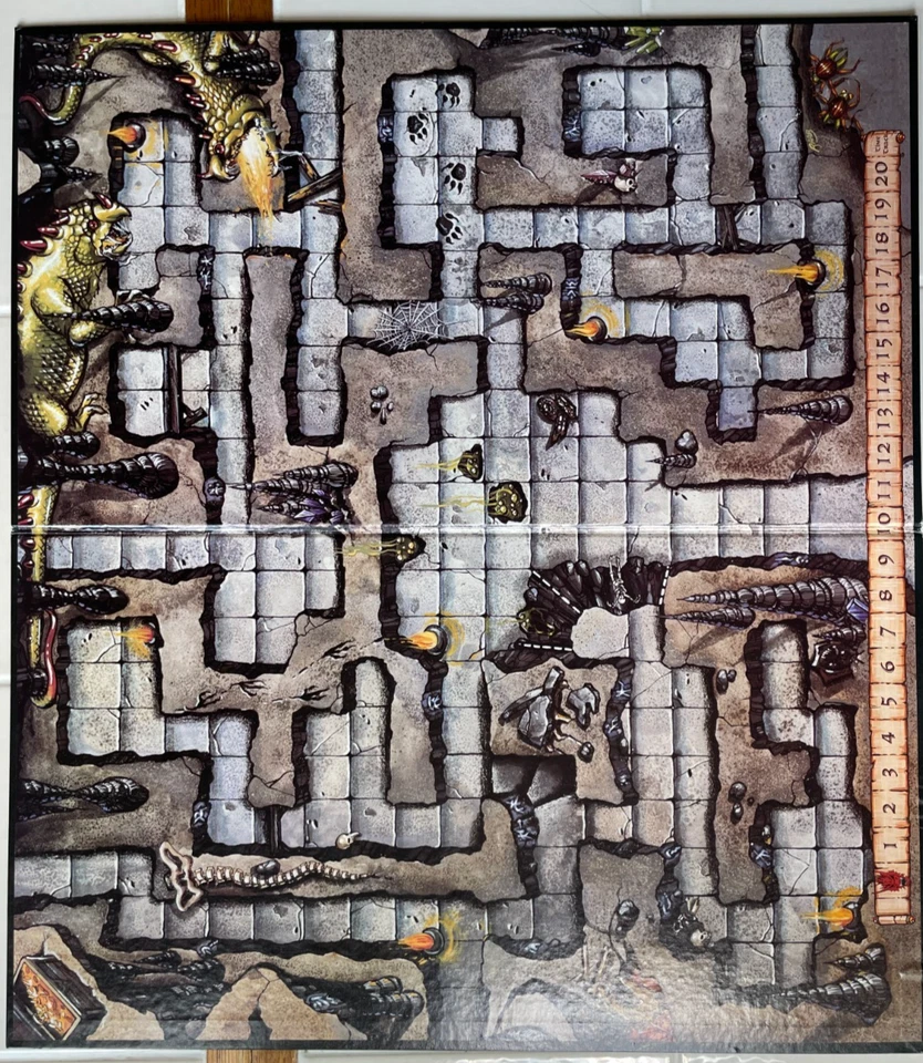 Dragon Strike Board Game - TSR - No VHS! - 98% complete - Good - Image 4 of 4