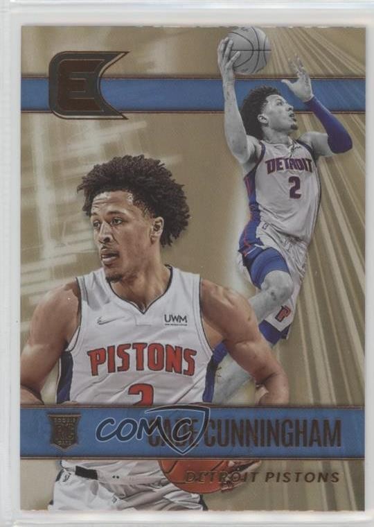 2021-22 Panini Chronicles Essentials Bronze Cade Cunningham #335 Rookie RC 5cb
