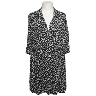 Ba&sh, Kleid, Größe: S, Schwarz/Weiß, Viskose, Blumen, Damen #QzW