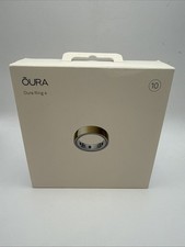 Oura Ring Gen 4 Gold - Size 10 - Smart Ring Activity Tracker - USED - SEE PHOTOS