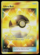 Pokemon Card - Ultra Ball Sun & Moon Base 161/149 Secret Rare Off Center Error on eBay